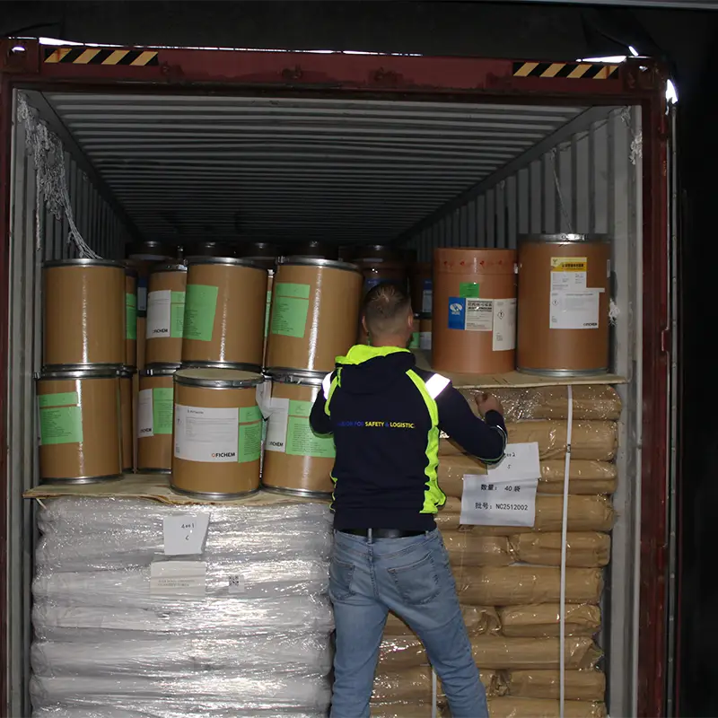 Uitladen zeecontainer